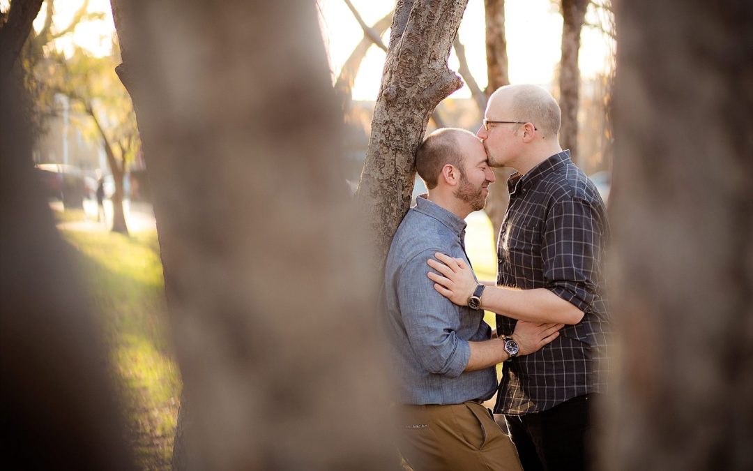 Lincoln Square Engagement Session: Mike & Phil