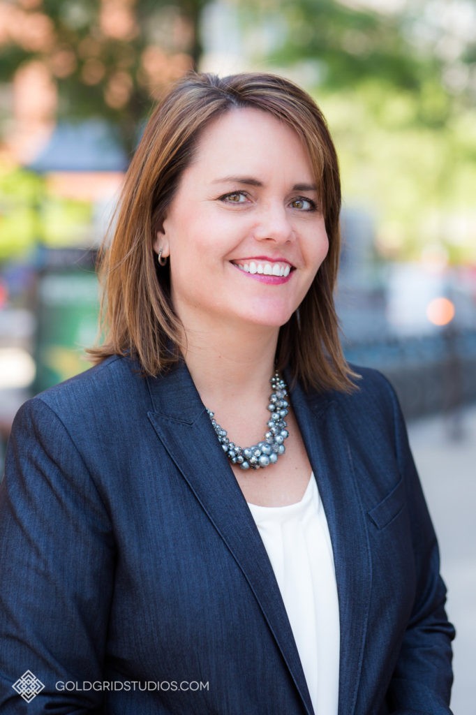 Female business person portrait as example for how to prepare for your headshots.