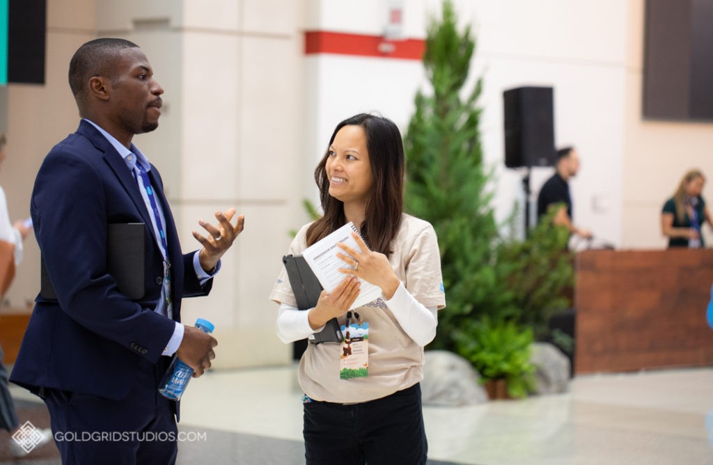 Salesforce Connections at McCormick Place Gold Grid Studios