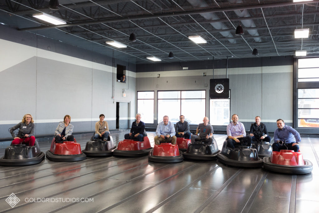 Company outing to Whirlyball in Chicago