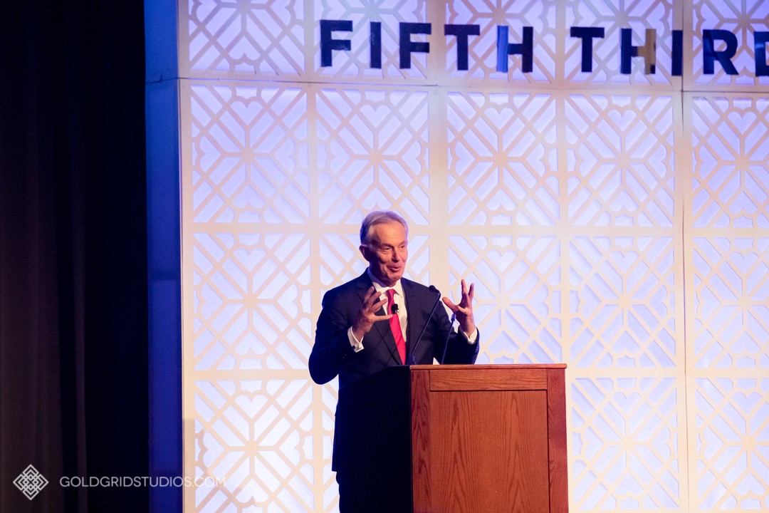 Tony Blair speaks at The Field Museum Special Events for Fifth Third Bank